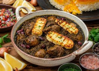 طرز تهیه قورمه سبزی با پنیر کبابی؛ تجربه ای نو از محبوب ترین خورشت ایرانی طرز تهیه قورمه سبزی با پنیر کبابی؛ تجربه ای نو از محبوب ترین خورشت ایرانی